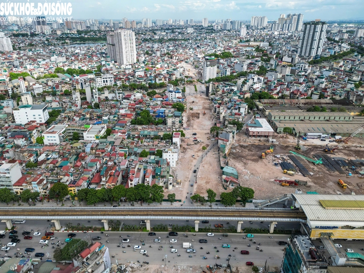 Cận cảnh một đoạn đường Vành đai 2,5 sắp thông xe tạm trong tháng 6- Ảnh 10.
