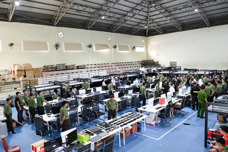Công an Phú Thọ chặn đứng đường dây lừa đảo từ Campuchia chuyển địa bàn sang Việt Nam- Ảnh 1.
