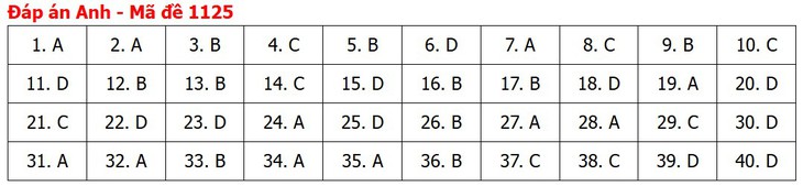 Đề thi, đáp án môn Tiếng Anh tốt nghiệp THPT 2026 tất cả mã đề - Ảnh 30.
