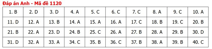 Đề thi, đáp án môn Tiếng Anh tốt nghiệp THPT 2026 tất cả mã đề - Ảnh 24.