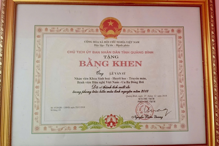 Hành trình hơn 50 lần hiến máu của người 'luân chuyển dòng máu' - Ảnh 9.