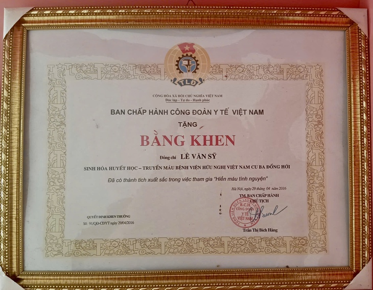 Hành trình hơn 50 lần hiến máu của người 'luân chuyển dòng máu' - Ảnh 8.