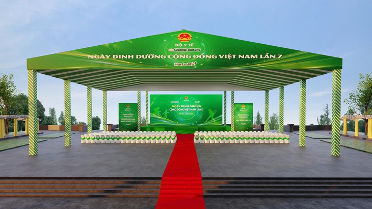 Hé lộ không gian Ngày Dinh dưỡng cộng đồng Việt Nam lần 7: Sẵn sàng cho ngày hội sức khỏe tại CV Thống Nhất- Ảnh 3.