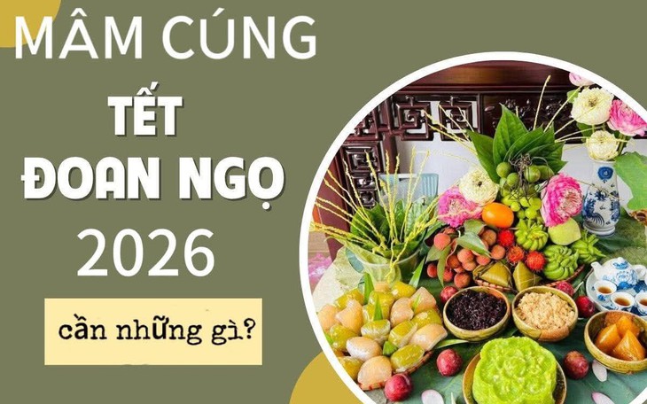 Bài văn khấn Tết Đoan Ngọ 2026 mùng 5/5 chuẩn cầu bình an, sức khoẻ- Ảnh 2.