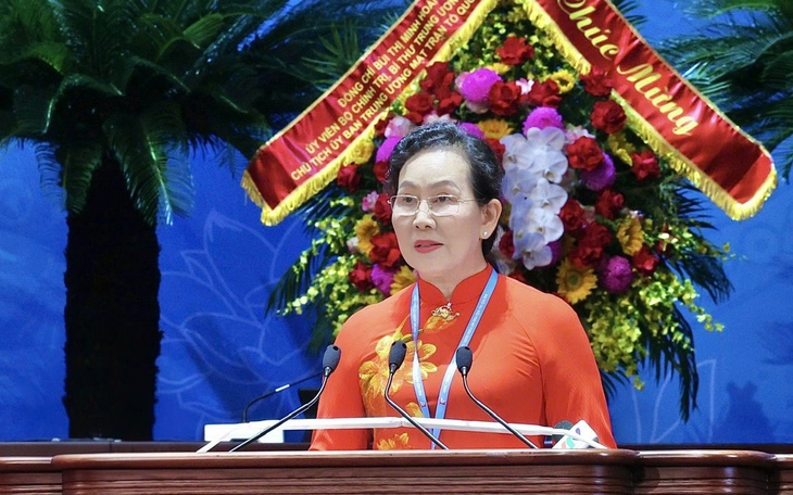 Bà Lê Thị Thủy tái cử Chủ tịch Hội Liên hiệp Phụ nữ Việt Nam khóa XIV- Ảnh 2.