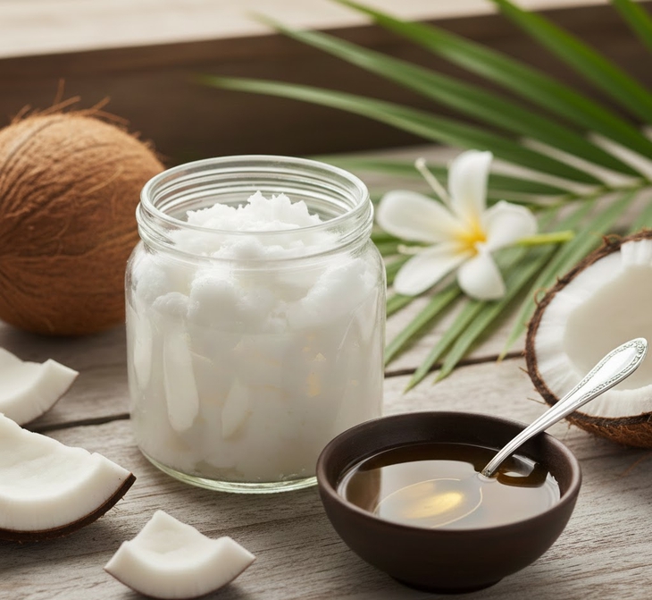 6 lợi ích của việc thoa dầu dừa lên mặt mỗi ngày - Ảnh 1.