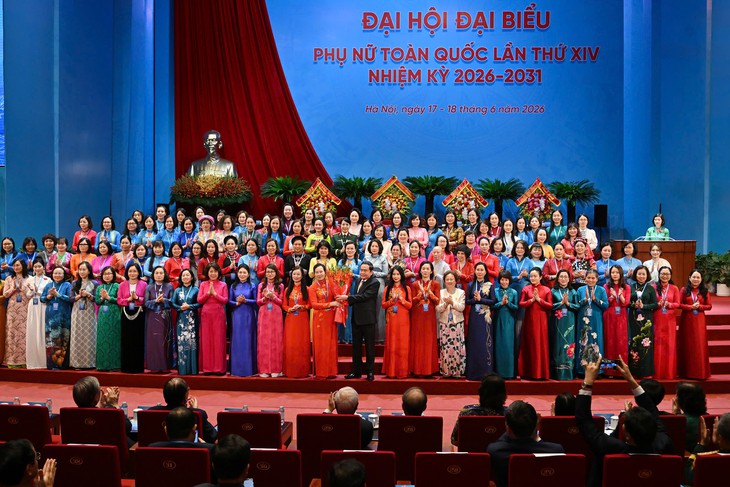 Bà Lê Thị Thủy tái cử Chủ tịch Hội Liên hiệp Phụ nữ Việt Nam khóa XIV- Ảnh 1.