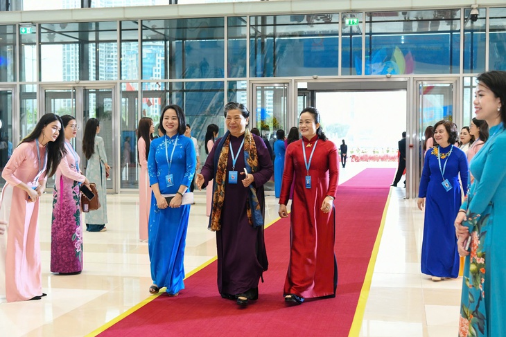 Chủ tịch Quốc hội Trần Thanh Mẫn dự Đại hội đại biểu Phụ nữ toàn quốc- Ảnh 3.