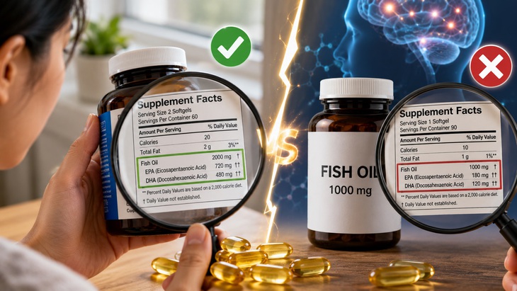 Đừng mua Omega-3 nếu chưa biết quy tắc EPA/DHA này - Ảnh 1.