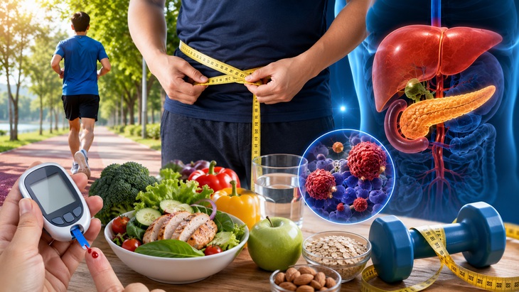 Đường huyết cao, kéo dài liên tục có thể liên quan đến một số bệnh ung thư- Ảnh 2. Đường huyết cao, kéo dài liên tục có thể liên quan đến một số bệnh ung thư- Ảnh 2.