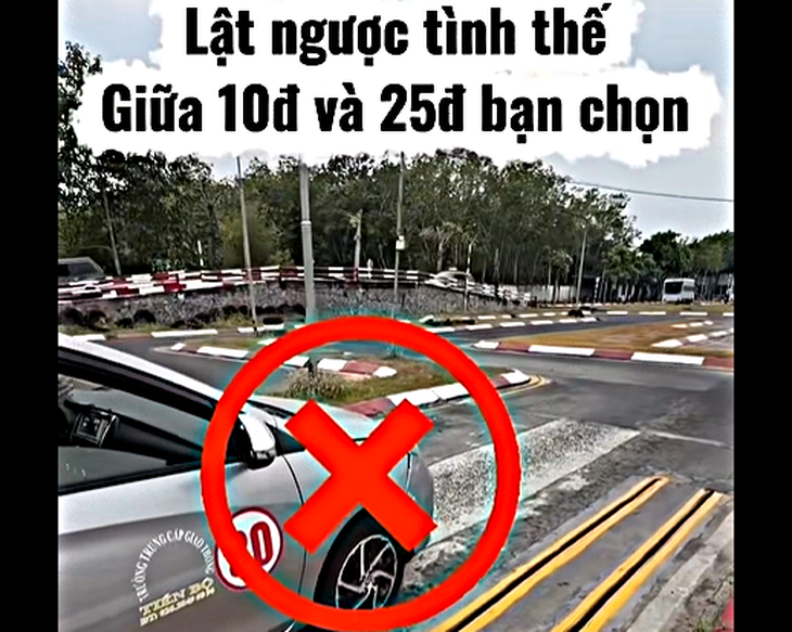 Thi bằng lái xe: Đừng tin 'mẹo' trên mạng nếu không muốn bị đánh trượt- Ảnh 2. Thi bằng lái xe: Đừng tin 'mẹo' trên mạng nếu không muốn bị đánh trượt- Ảnh 2.