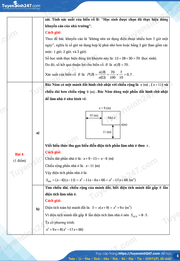 Cập nhật đề thi, đáp án môn Toán vào lớp 10 năm 2026 tại TPHCM- Ảnh 6. Cập nhật đề thi, đáp án môn Toán vào lớp 10 năm 2026 tại TPHCM- Ảnh 6.
