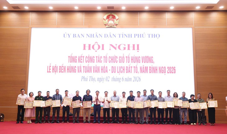 Báo Sức khỏe và Đời sống được khen thưởng vì tuyên truyền tốt Lễ Giỗ Tổ Hùng Vương 2026- Ảnh 1. Báo Sức khỏe và Đời sống được khen thưởng vì tuyên truyền tốt Lễ Giỗ Tổ Hùng Vương 2026- Ảnh 1.