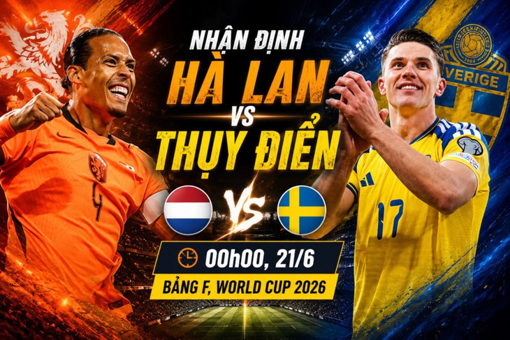 Nhận định, dự đoán tỷ số Hà Lan vs Thụy Điển: Đôi công tạo mưa bàn thắng? - Ảnh 1.