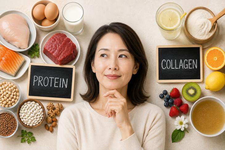 Sau tuổi 40, cơ thể cần protein hay collagen hơn? - Ảnh 1.