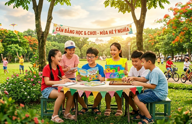 Có nên cho con học hè?- Ảnh 1. Có nên cho con học hè?- Ảnh 1.