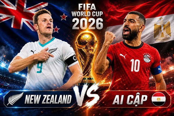 Kênh và link xem trực tiếp New Zealand vs Ai Cập - World Cup 2026 ngày 22/6- Ảnh 1. Kênh và link xem trực tiếp New Zealand vs Ai Cập - World Cup 2026 ngày 22/6- Ảnh 1.