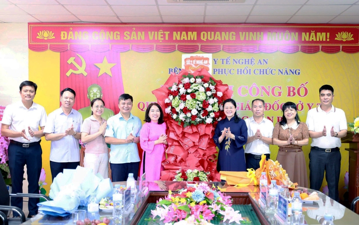 Bổ nhiệm Giám đốc Bệnh viện Phục hồi chức năng Nghệ An- Ảnh 3. Bổ nhiệm Giám đốc Bệnh viện Phục hồi chức năng Nghệ An- Ảnh 3.