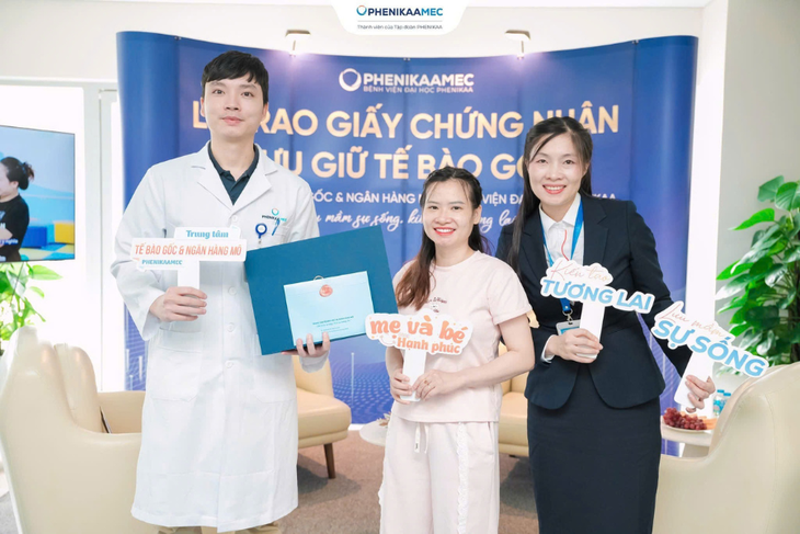 PhenikaaMec tiên phong triển khai lưu giữ tế bào gốc tích hợp HLA, mở rộng cơ hội điều trị trong tương lai- Ảnh 4. PhenikaaMec tiên phong triển khai lưu giữ tế bào gốc tích hợp HLA, mở rộng cơ hội điều trị trong tương lai- Ảnh 4.