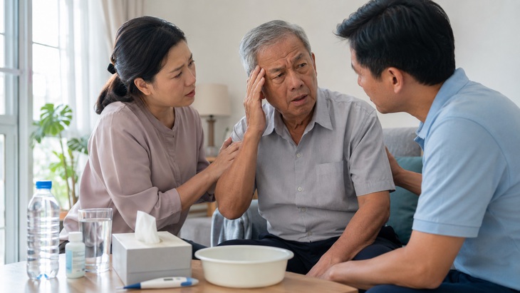 3 dấu hiệu phân biệt lú lẫn do mất nước với sa sút trí tuệ - Ảnh 2.