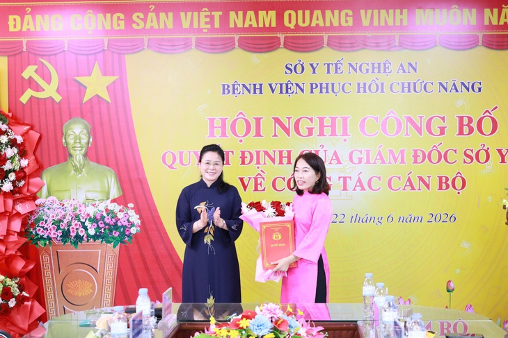 Bổ nhiệm Giám đốc Bệnh viện Phục hồi chức năng Nghệ An- Ảnh 2. Bổ nhiệm Giám đốc Bệnh viện Phục hồi chức năng Nghệ An- Ảnh 2.