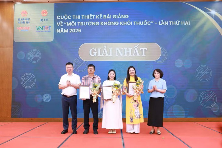 Lan tỏa nhiều bài giảng sáng tạo về môi trường học đường không khói thuốc - Ảnh 3.