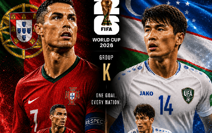 Kênh và link xem trực tiếp Bồ Đào Nha vs Uzbekistan - World Cup 2026 ngày 24/6- Ảnh 2.