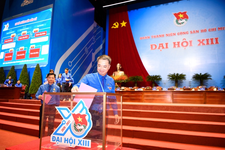 Bầu 119 người vào BCH Trung ương Đoàn khóa XIII- Ảnh 4. Bầu 119 người vào BCH Trung ương Đoàn khóa XIII- Ảnh 4.