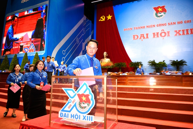 Bầu 119 người vào BCH Trung ương Đoàn khóa XIII- Ảnh 5. Bầu 119 người vào BCH Trung ương Đoàn khóa XIII- Ảnh 5.