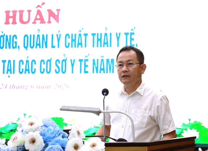 Tăng cường quản lý chất thải y tế, bảo đảm phát triển bền vững- Ảnh 1. Tăng cường quản lý chất thải y tế, bảo đảm phát triển bền vững- Ảnh 1.