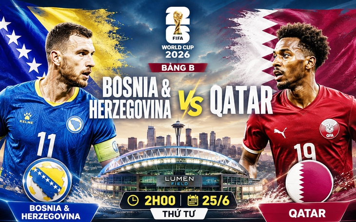 Kênh và link xem trực tiếp Bosnia vs Qatar - World Cup 2026 ngày 25/6 - Ảnh 3.