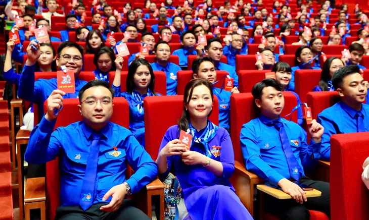 Bầu 119 người vào BCH Trung ương Đoàn khóa XIII- Ảnh 1. Bầu 119 người vào BCH Trung ương Đoàn khóa XIII- Ảnh 1.