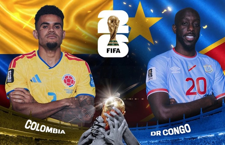 Kênh và link xem trực tiếp Colombia vs Congo - World Cup 2026 ngày 24/6- Ảnh 1.