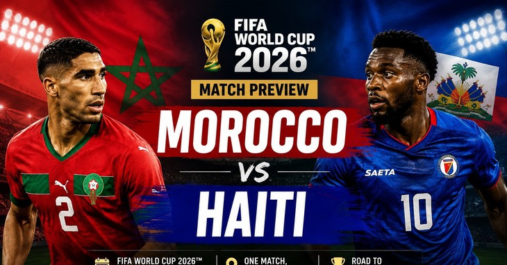 Nhận định, dự đoán tỷ số Maroc vs Haiti: Hủy diệt để tranh ngôi đầu? - Ảnh 1.