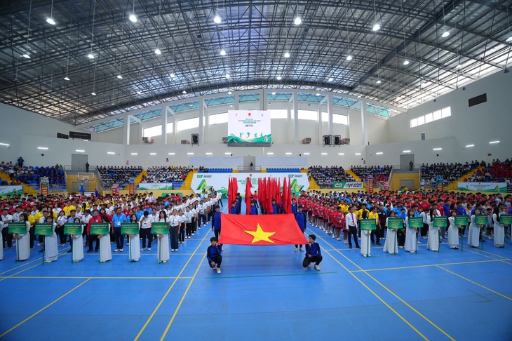 30 đoàn thể thao học sinh tranh tài tại Giải thể thao học sinh phổ thông toàn quốc- Ảnh 1.