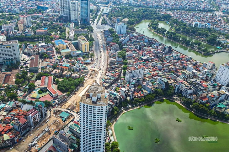 Đại công trường metro và Vành đai 1 giữa trung tâm Hà Nội- Ảnh 1.