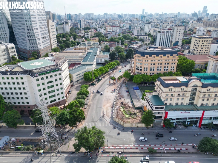 Tiến độ 'siêu cầu' vượt sông Hồng hơn 16.000 tỷ đồng sau hơn 8 tháng khởi công- Ảnh 9.
