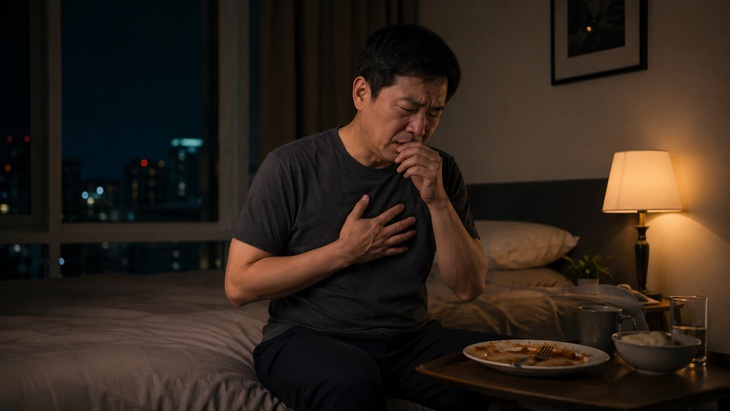 Xem bóng đá xong nằm ngủ ngay, vì sao dạ dày “biểu tình”? - Ảnh 2.