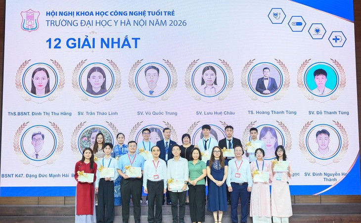 Hội nghị Khoa học và Công nghệ Tuổi trẻ Đại học Y Hà Nội: Hơn 82% báo cáo trình bày bằng tiếng Anh- Ảnh 2.