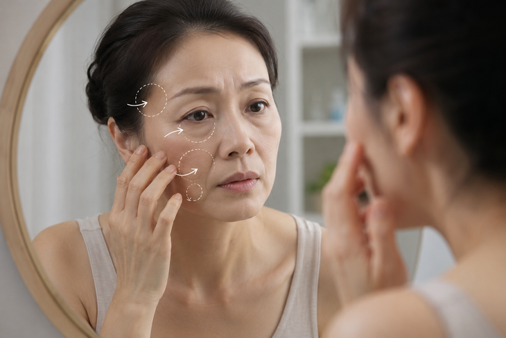 Dấu hiệu khiến khuôn mặt trông già hơn bạn có thể chưa biết đến - Ảnh 1.