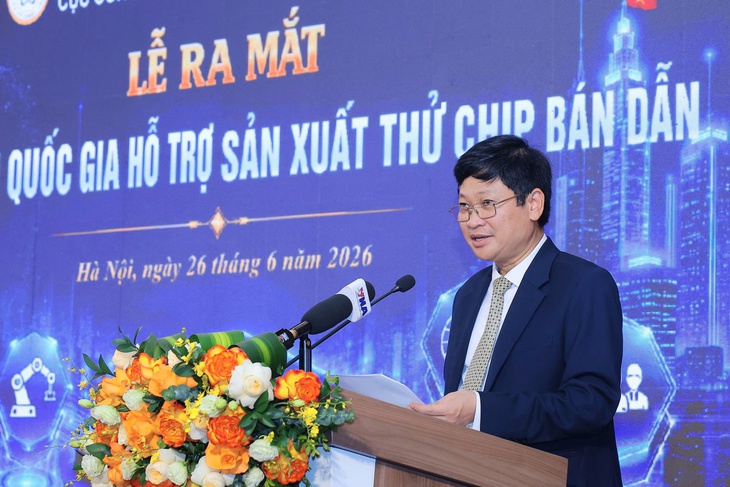Ra mắt Trung tâm Quốc gia hỗ trợ sản xuất thử chip bán dẫn đầu tiên của Việt Nam - Ảnh 1.