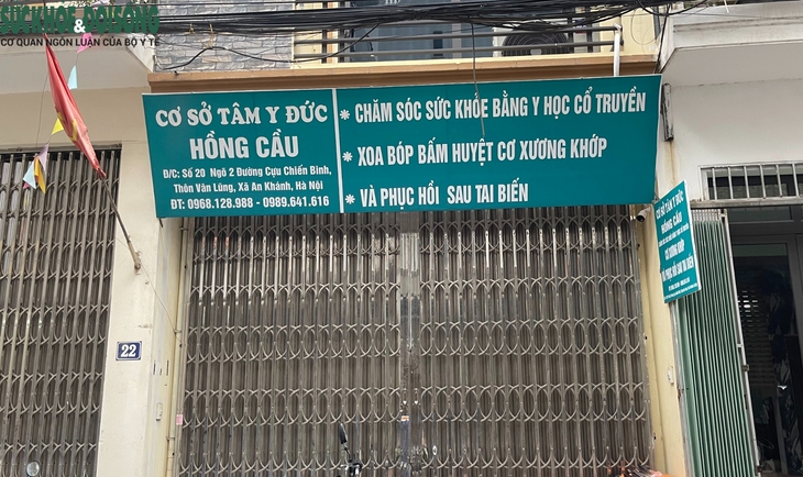 Cơ sở phục hồi sau tai biến Tâm Y Đức Hồng Cầu bị phạt 35 triệu đồng- Ảnh 2.