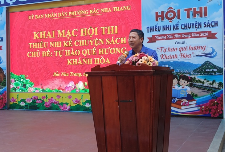 Đông đảo thiếu nhi hào hứng kể chuyện sách, lan toả tình yêu quê hương- Ảnh 3.