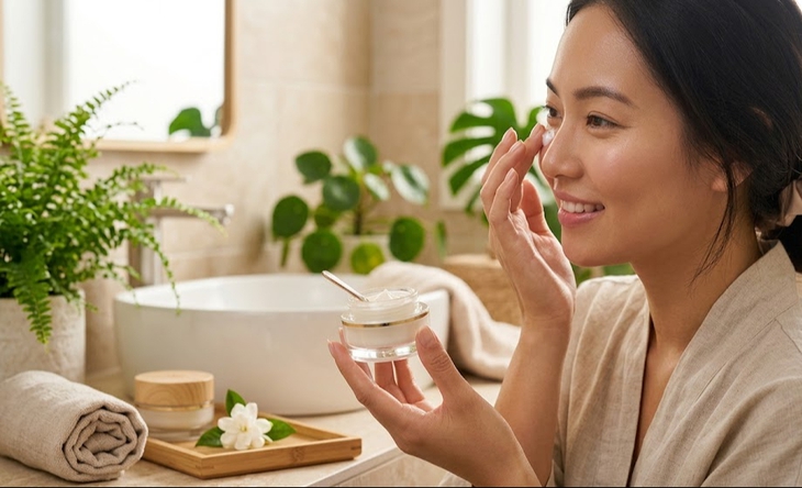 Vì sao nên thoa kem dưỡng mắt vào buổi tối? - Ảnh 1.
