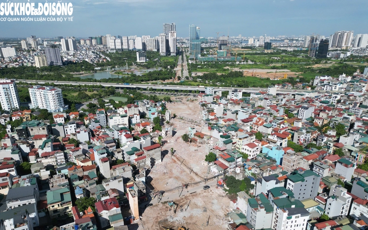 Dự án đường 70 qua Xuân Phương, Hà Nội: Hàng loạt cây xanh, nhà xưởng được dỡ bỏ- Ảnh 6.