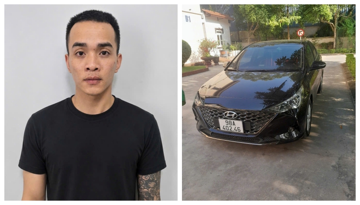 Nợ nần 'đầm đìa', gã thanh niên tấn công tài xế cướp xe ô tô - Ảnh 1.