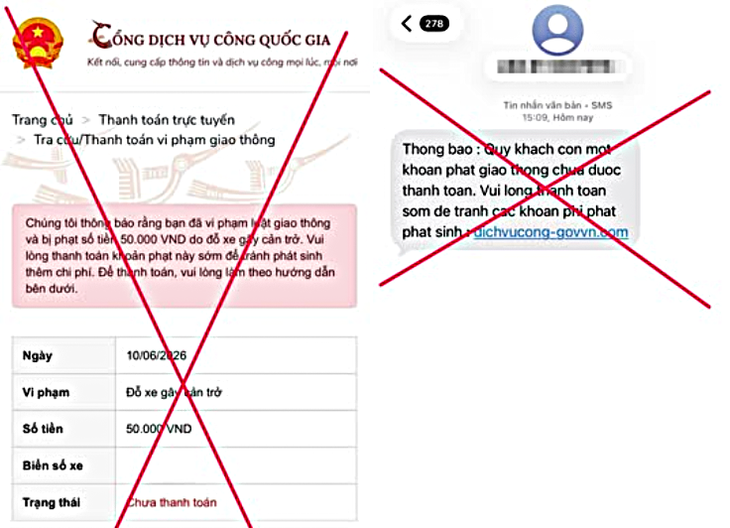 Làm gì khi nhận tin nhắn thông báo vi phạm giao thông? - Ảnh 1.
