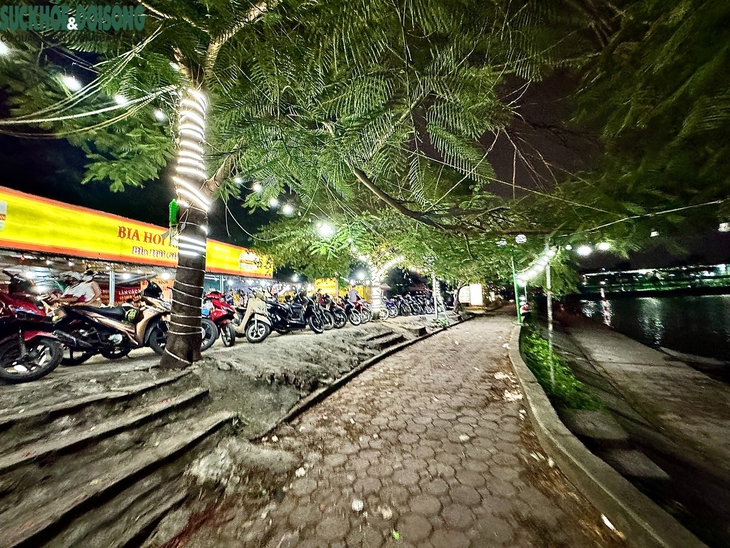 Vi phạm trật tự đô thị 'bủa vây' khu vực hồ Định Công- Ảnh 6.