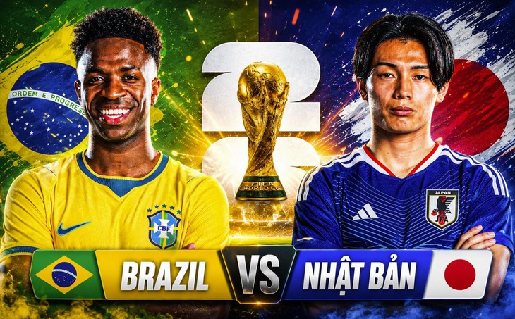Kênh và link xem trực tiếp Brazil vs Nhật Bản - vòng 1/16 World Cup 2026 ngày 30/6- Ảnh 1.