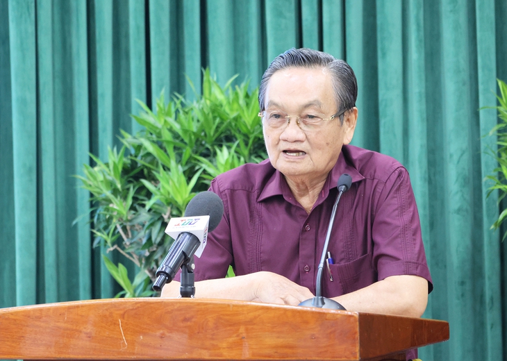 TS. Trần Du Lịch chia sẻ nhiều tâm huyết để TPHCM đột phá, phát triển- Ảnh 1.